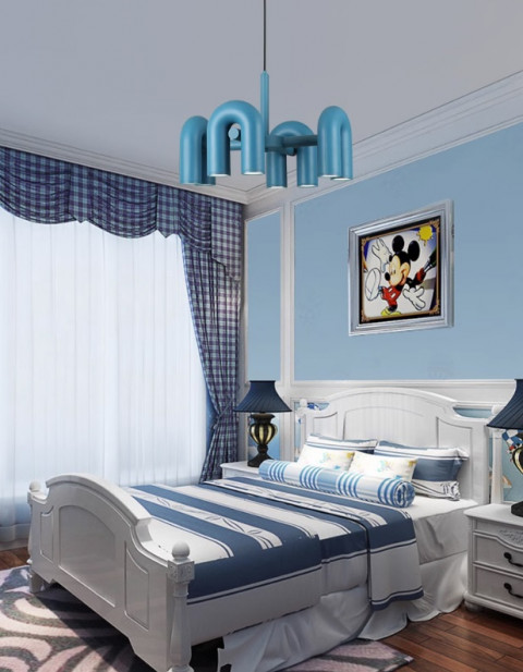 Подвесная люстра Inodesign Fanny Blue 4 40.6055